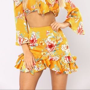 Fashion Nova - Tea In The Garden Skirt